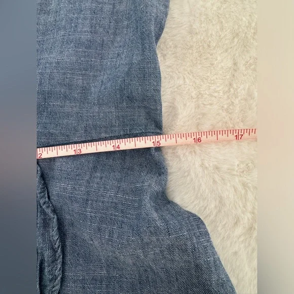 J. Crew Chambray Faux-Wrap Dress, Size 6 - NWT - Picture 8 of 11